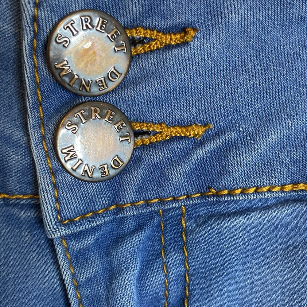 Junior Women's size 3/4 vip street denim Jeans - Picture 4 of 12